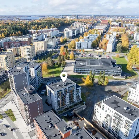 Modern 2br With Sauna, Terrace & Free Parking Tampere