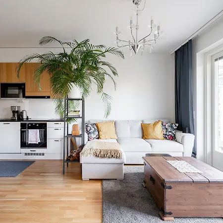 公寓 Modern 2br With Sauna, Terrace & Free Parking - Hosted By 2ndhomes 坦佩雷