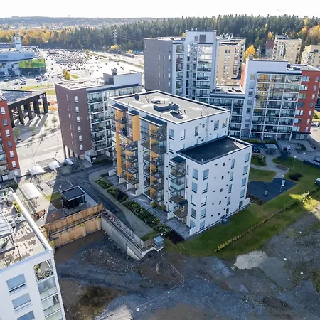 Modern 2br With Sauna, Terrace & Free Parking Apartament Tampere